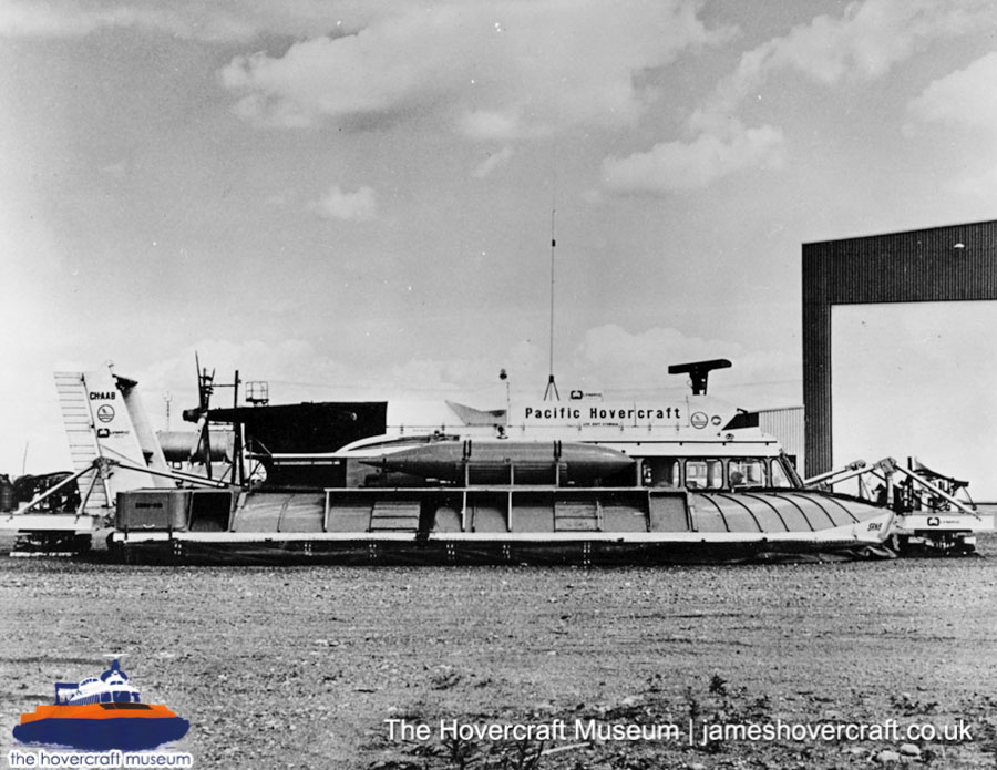 SRN6 with Pacific Hovercraft -   (submitted by The Hovercraft Museum Trust).